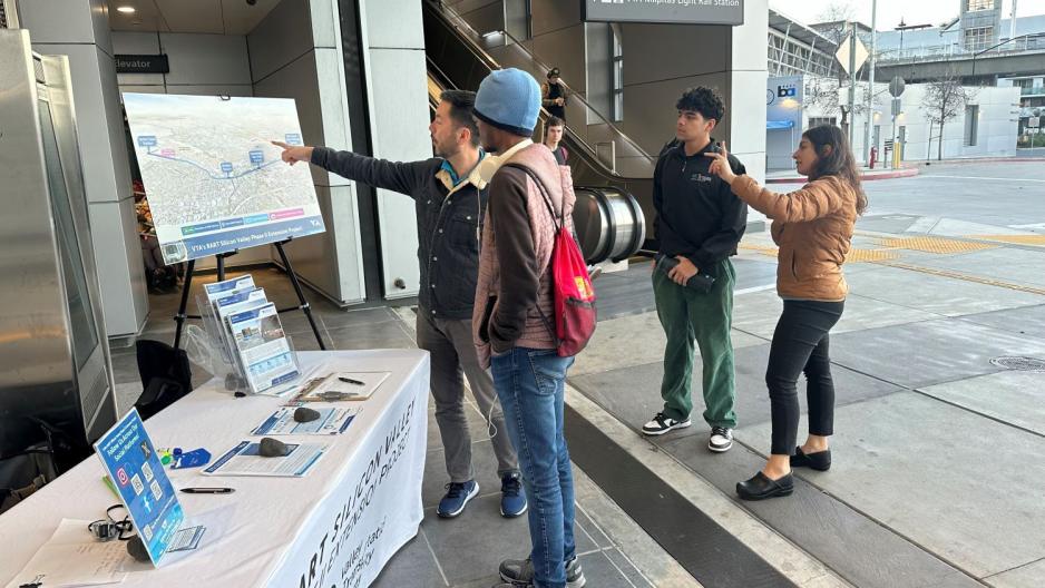 image of Milpitas BART Station pop-up event