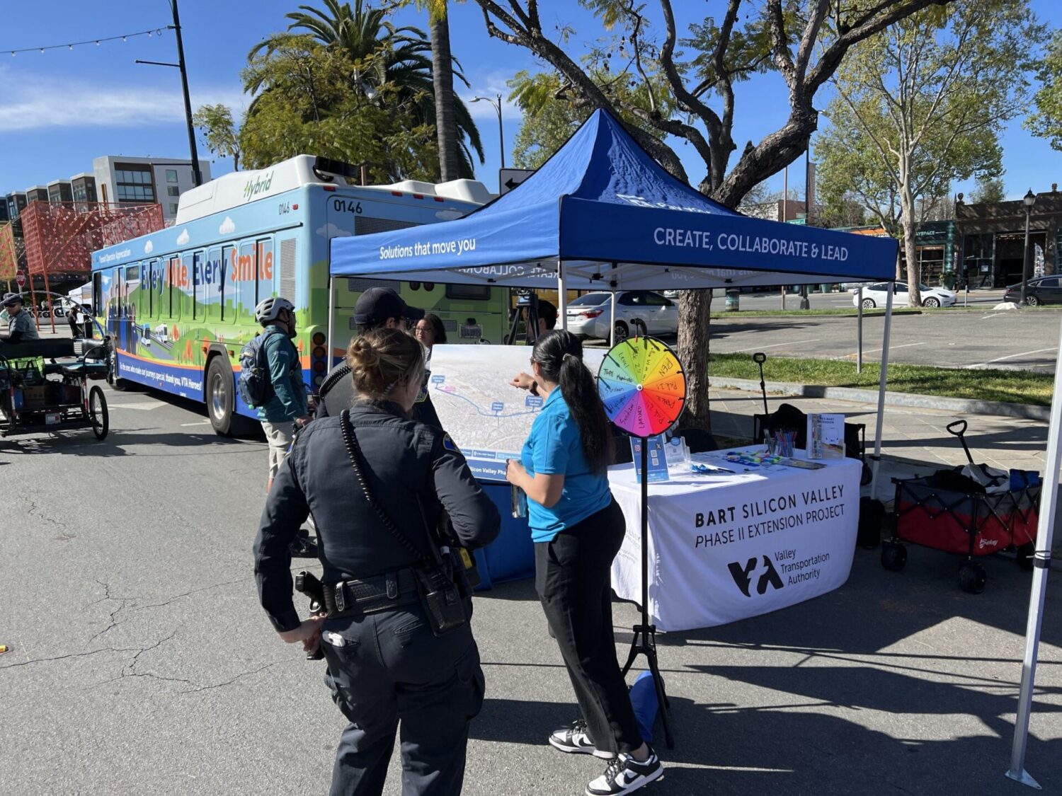 photo of tabling at community events