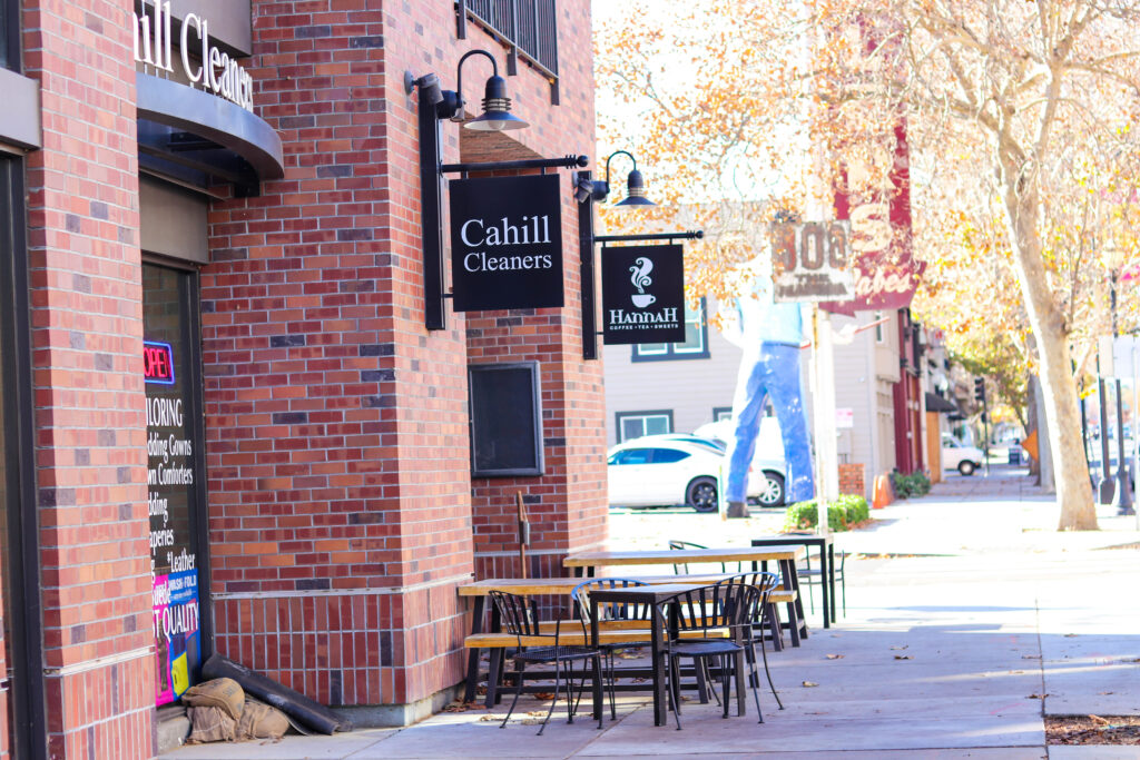 photo of small business storefront in Diridon Station area