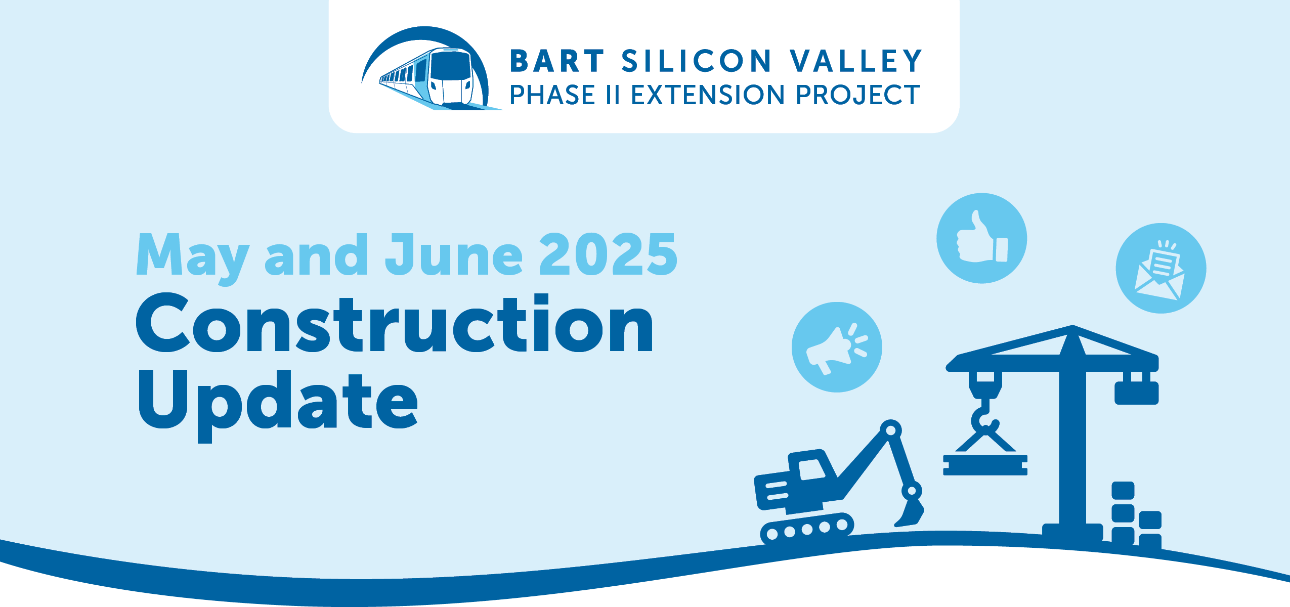 May and June construction update banner