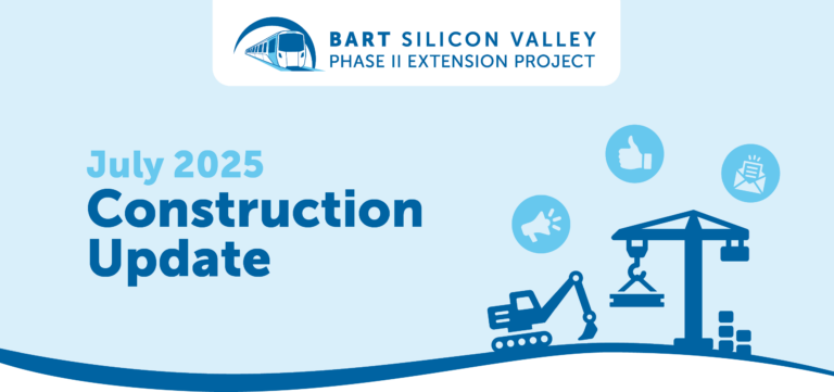 July construction update banner